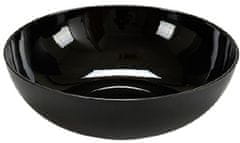 TWM ozdobný talíř 30 x 9 cm černý