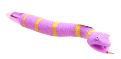 TWM peříčko s vratkým fialovým hadem 20 cm