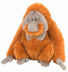 TWM Útulný dětský orangutan 30 cm, plyšově hnědý