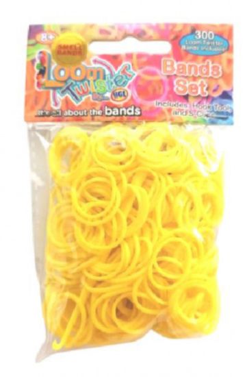 TWM loom bands scent junior yellow 300-dílný