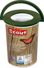 TWM Hrnek proti hmyzu Scout 12,5 x 10 cm zelený, 2dílný