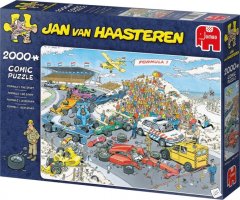 TWM puzzle Jan van Haasteren Formule 1 De Start 2000 dílků