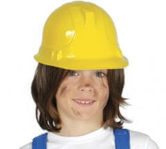 TWM dětská pracovní helma plastová žlutá jedna velikost