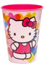 TWM Kelímek Hello Kitty na pití 260 ml růžový