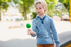 TWM dřevěná zvěřina Kendama 18 cm zelená