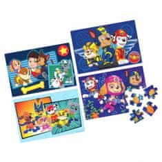 TWM Puzzle Paw Patrol 22,8 cm modré dřevo 4 díly