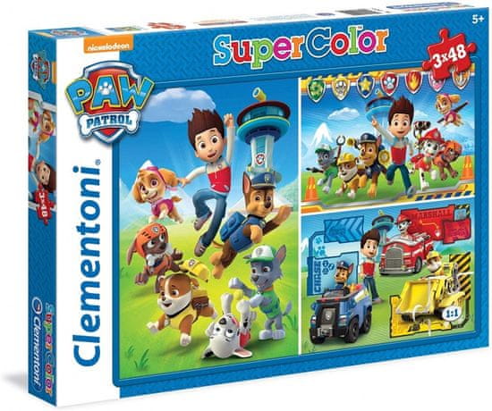 TWM Puzzle Paw Patrol 48 ks 3 ks