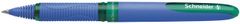 TWM Jedno hybridní kuličkové pero C 0,5 mm, zelená / modrá guma