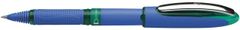 TWM Jedno hybridní kuličkové pero C 0,5 mm, zelená / modrá guma