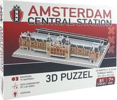 TWM Trojrozměrné puzzle Amserdam Central Station karton 81 dílků