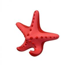 TWM nástěnný háček Ocean Animals junior 8 cm polystone červený