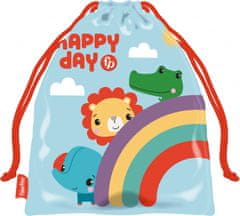 TWM Happy Day juniorská taška do tělocvičny, 26,5 x 21,5 cm, polyester