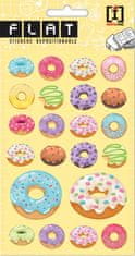 TWM Donuts junior 19 x 10 cm PVC samolepka