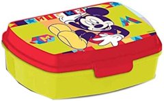 TWM Košík na chleba Mickey Mouse Junior 20 cm žlutá / červená