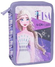 TWM penál Frozen 2 girls 21 x 15 cm polyester fialový 5 ks
