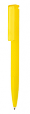 TWM Kuličkové pero X714 x 1,1 cm ABS / žlutý polykarbonát