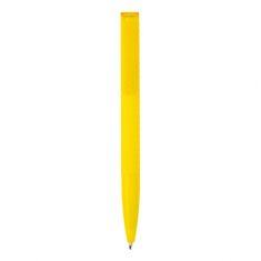TWM Kuličkové pero X714 x 1,1 cm ABS / žlutý polykarbonát