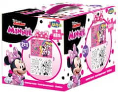 TWM barevné puzzle 2v1 Minnie girls 50 x 35 cm 4dílné