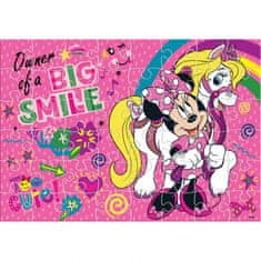 TWM barevné puzzle 2v1 Minnie girls 50 x 35 cm 4dílné