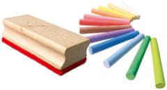TWM barevné tužky s 13dílnou juniorskou rohožkou