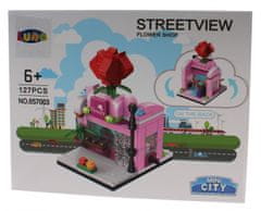 TWM Sada květinářství Mini City Streetview 127 dílů (657003)