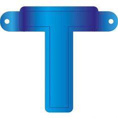 TWM dopisní kyvadlo V 12,5 x 11 cm modrý karton
