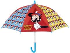 TWM Deštník Mickey Mouse 66 cm, polyester červený