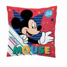 TWM polštář Mickey Mouse Polyester 35 x 35 cm červený