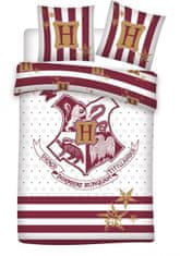 TWM Povlak na přikrývku Harry Potter 140 x 200 cm bavlna bílá / červená