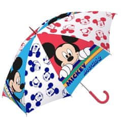 TWM deštník pro děti Mickey 40 cm polyester červená / bílá / modrá