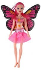 TWM dospívající panenka s křídly Fairy Princess20 cm růžová