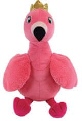 TWM plyšová taška / pyžamo Flamingo 42 cm junior růžová