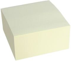 TWM Poznámkový blok lepený 7,5 cm papír žlutý 400 ks