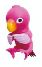 TWM mluvící papoušek 9,5 cm růžový