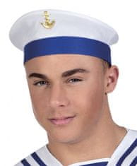 TWM námořník v námořnickém klobouku Ted unisex bílá / modrá