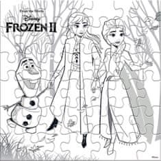 TWM barevný obrázek a puzzle Frozen II 42 cm karton 42 kusů