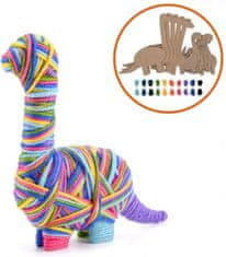 TWM Příze Animals Craft Set Junior Dinosaur 25dílná