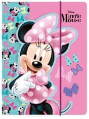 TWM elastomapované časové leporelo Minnie Mouse girls 31,5 x 23,5 cm růžové