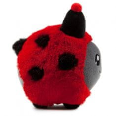 TWM Springtime Litton Ladybug plyšová hračka 11 cm červená