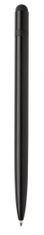 TWM kuličkové pero s osou 13 x 0,8 cm z černého hliníku