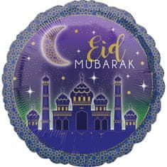 TWM fóliový balonek "Eid Mubarak" cukrová party 43 cm