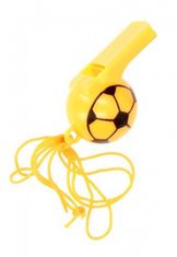 TWM píšťalka na fotbal chlapecká 25 cm žlutá 2 ks