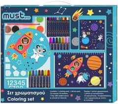 TWM Omalovánka Space junior 54 x 47 cm 31 ks