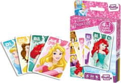 TWM Karetní hra 4 v 1 Disney Princess 32dílná karta