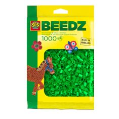 TWM zažehlovací korálky Beedzplastik 1000 kusů zelené