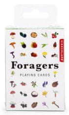 TWM hrací karty Foragers 6,2 x 8,8 cm, bílý papír