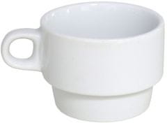 TWM Norsko šálek na kávu 210 ml 11 x 8,5 x 6 cm porcelán bílý
