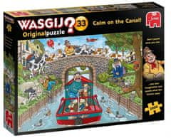 TWM puzzle Wasgij Original 33 Rustig Aan Het Kanaal 1000 ks.