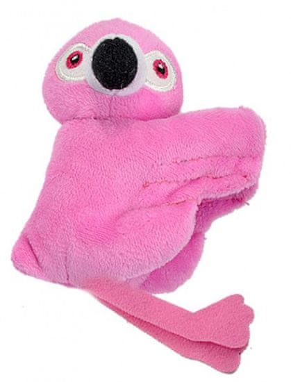 TWM Plyšová hračka Flamingo junior 12 cm růžová
