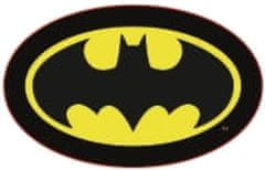 TWM polštář Batman junior 38 x 24 cm polyester černá / žlutá